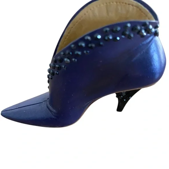 Just the Right Shoe Purple Rain Stepping Out miniature Stiletto Heel collectible - Picture 2 of 8